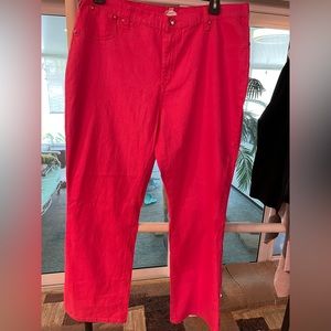 DG2 Dian Gilman women’s pants size 18W pink